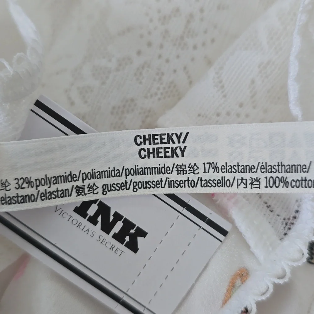 NWT Set Of 3 Victoria's Secret No-Show Cheeky Pantie/Underwear - Picture 8 of 13